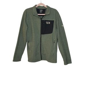 Mountain Hardware green full zip jacket